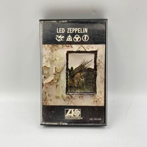 Led‎ Zeppelin IV Cassette Tape CS 19129 Atlantic Records Rock Music